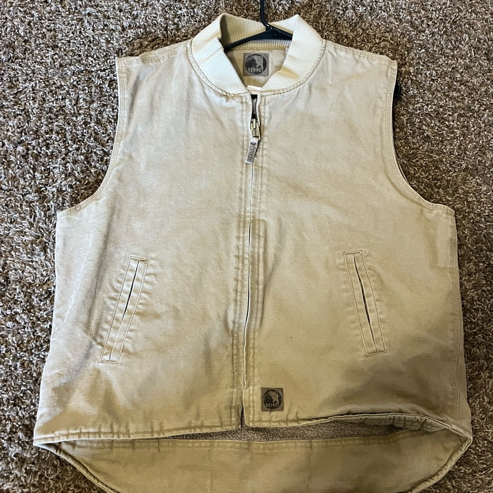 Men's Berne Beige Vest